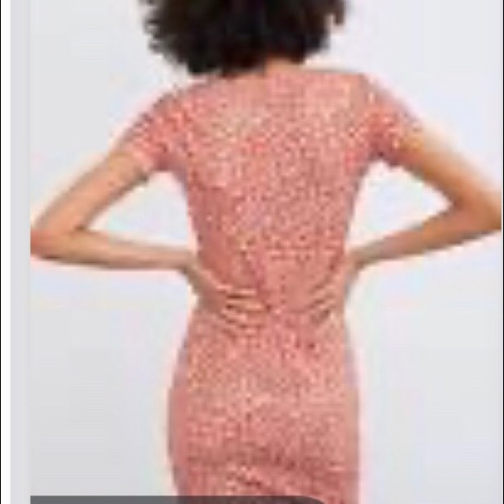 Zara Botton Front Midi Dress - Picture 3 of 8
